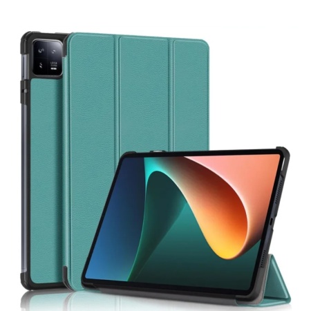 Чехол-книжка для планшета Xiaomi Pad 6/6 Pro, зелёный